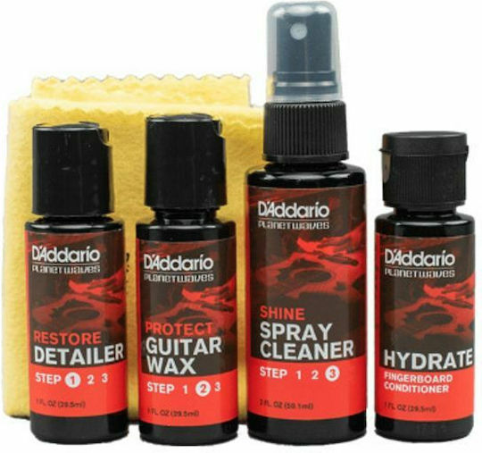 Daddario Inst.Care Essentials Cleaning And Maintenance Of Stringed Instruments Silver