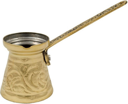 Μπρίκι Χόβολης Χάλκινο Ελίτ N4 Χρυσό 250ml