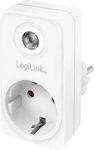 LogiLink Single Socket White