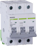 Noark Ex9BN 3-Poles Automatic Circuit Breaker 100055