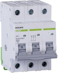 Noark Ex9BN 3-Poles Automatic Circuit Breaker 32A 100146