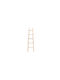 Atmosphera Floor Standing Bathroom Ladder with 5 Positions Brown