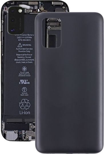 Καπάκι Μπαταρίας Μαύρο (Service Pack) για Galaxy A03s