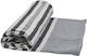 Fylliana Multi Stripe Ριχτάρι Διθέσιου Καναπέ 170x230εκ. Γκρί 925-121-084