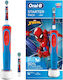 Oral-B Spiderman Periuță Electrică De Dinți Pentru Copii Cu Cronometru Pentru 3+ Ani