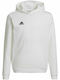 Kids Sweatshirt with Hood and Pockets White Entrada 22