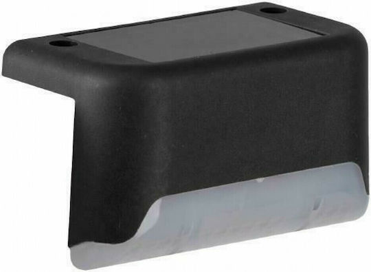 Eurolamp Wall Mounted Solar Light 0.2W Warm White 3000K With Photocell IP44 8x4.4x4.5cm