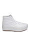 SK8-Hi Pentru Femei Flatforms Tip Botine Albe