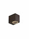 Fan Europe Wandmontiertes Außen-Spotlight GU10 IP54 9.3x8x6.7εκ.