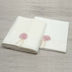 New Life Baptism Towel Set Εκρού