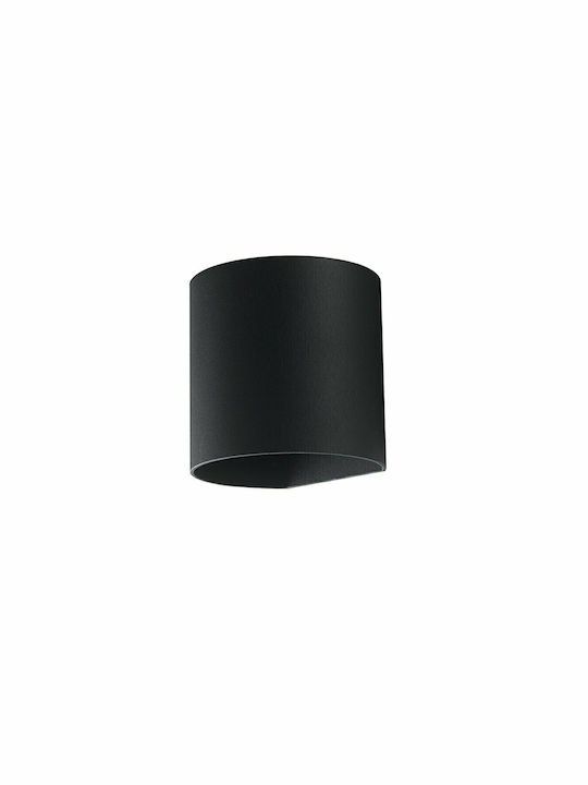 Fan Europe Wandmontierte Außen-Deckenleuchte LED IP54 7W mit Natürliches Weiß Licht Doppelstrahl 11x11x9.5εκ.