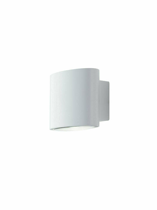 Fan Europe Wandmontierte Außen-Deckenleuchte LED IP44 4W mit Natürliches Weiß Licht Doppelstrahl 12.9x10x8.5εκ.