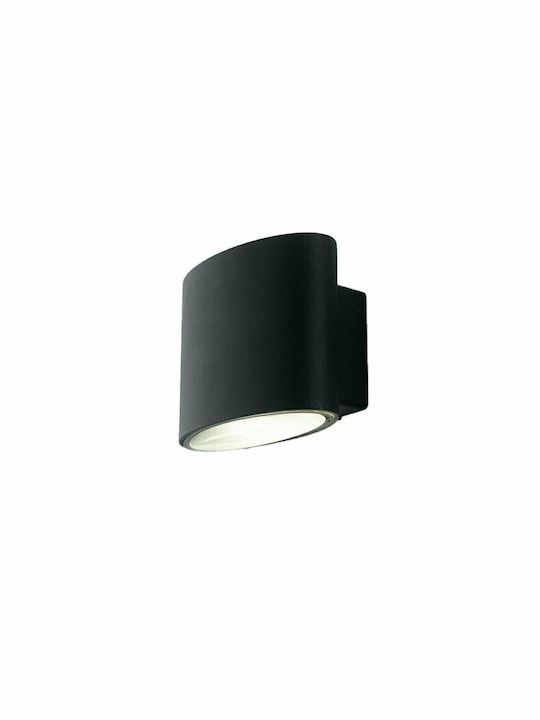 Fan Europe Wandmontierte Außen-Deckenleuchte LED IP44 4W mit Natürliches Weiß Licht Doppelstrahl 12.9x10x8.5εκ.