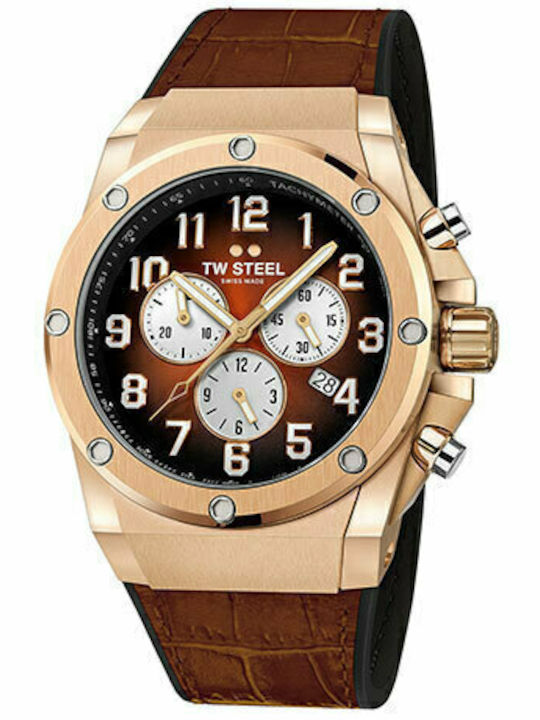 TW Steel Ace Genesis Limited Edition Watch Battery with Leather Strap
