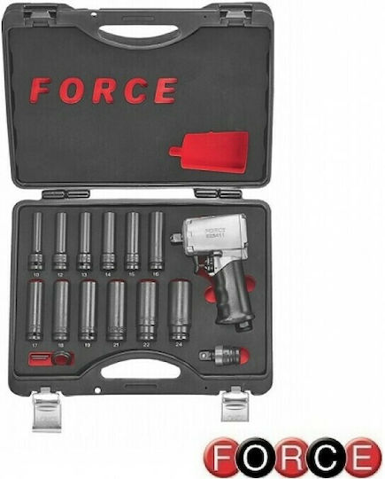Force 4189 Αερόκλειδο 1/2" με Μέγιστη Ροπή 127.16kgm