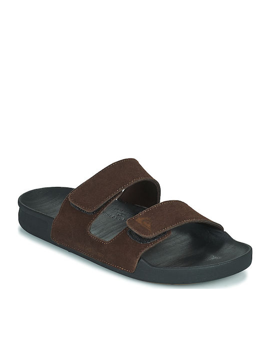 Quiksilver Rivi Δερμάτινα Ανδρικά Σανδάλια σε Κ...