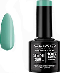 Elixir Semi Gel 1087 Pastel Green 8ml