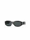 Versace Sunglasses with Black Plastic Frame and Gray Lens VE4361 5360/87