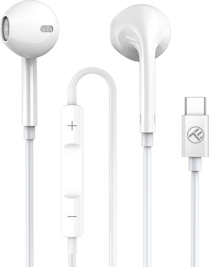 Tellur Urbs Earbuds Handsfree with USB-C Connector White