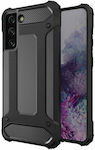 Hurtel Hybrid Armor Back Cover Πλαστικό Ανθεκτική Μαύρο (Galaxy S22+ 5G)