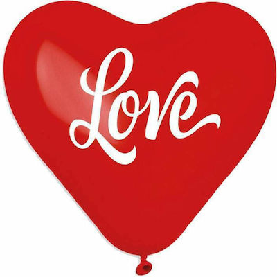 Balloon Foil Valentine's Day Heart Red 43cm