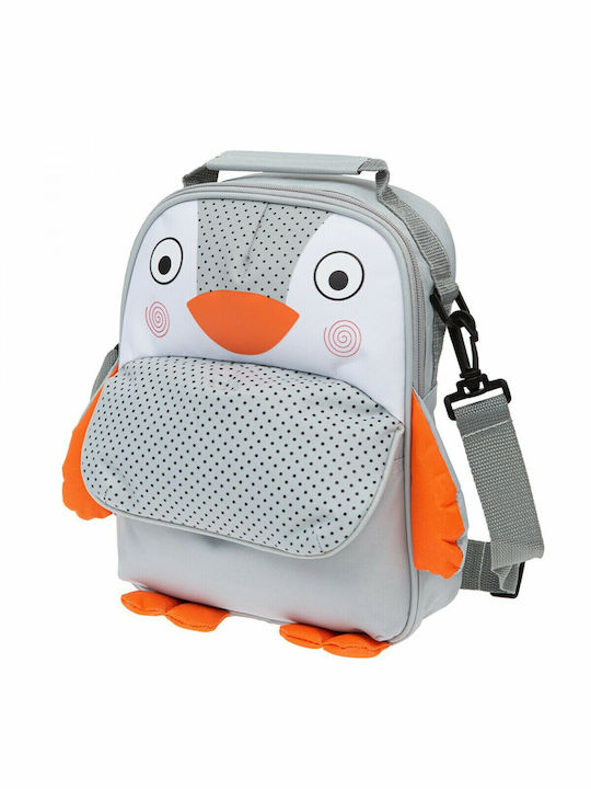 X-treme Baby Penguin School Bag Shoulder Kindergarten in Gray color