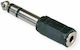 Roline Roline 6.3mm männlich auf 3.5mm weiblich Konverter 1Stück 11.09.4444-10