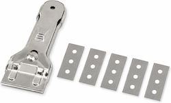 Fackelmann Ceramic Hob Scraper Metal & 5 Blades