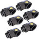 Raijintek Fittings 14mm 6pack Μαύρο