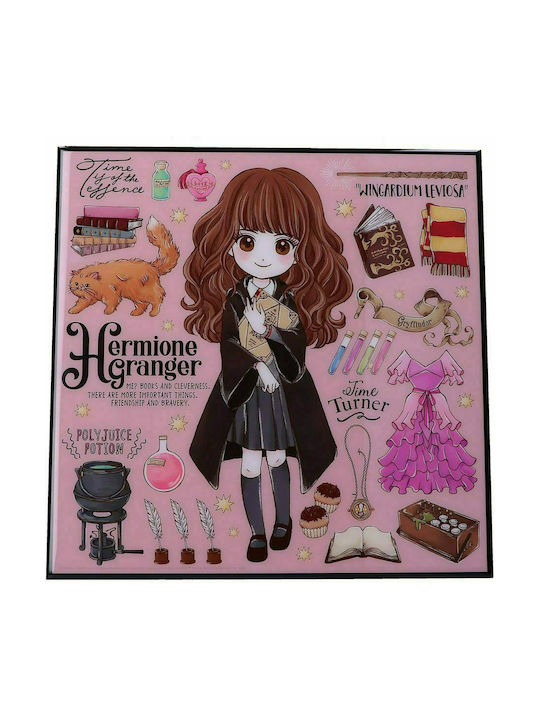 Nemesis Now Harry Potter Hermione Granger Κάδρο Γυάλινο 32x32cm