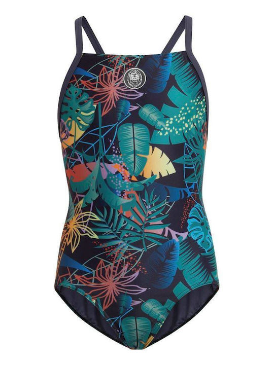 adidas Kids Swimwear One-Piece Navy Blue