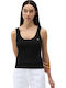 Mapleton Women's Blouse Cotton Sleeveless Black