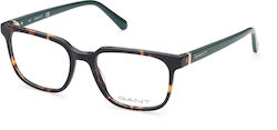 Gant Plastic Eyeglass Frame Brown Tortoise GA3244 052