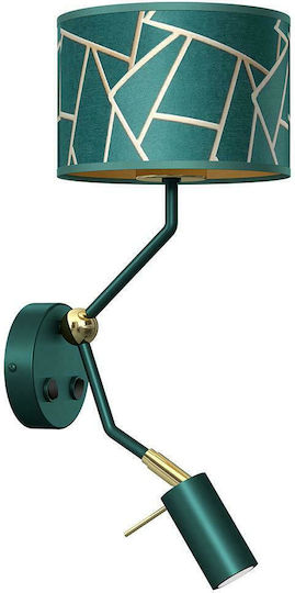 Eko Light Ziggy Lumină De perete Verde 18cm