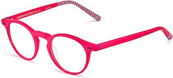 Etnia Barcelona Mission District II Women's Acetate Frame Red