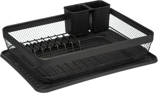 5Five Scurgător De Chiuvetă Metalic Negru 43x32.3x13.5cm 5Five Scurgător De Chiuvetă Metalic Negru 43x32.3x13.5cm