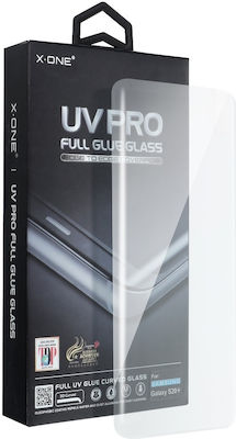 X-One Case Friendly UV Flüssigkeit Vollkleber Vollflächig gehärtetes Glas (Galaxy S22 Ultra 5G)