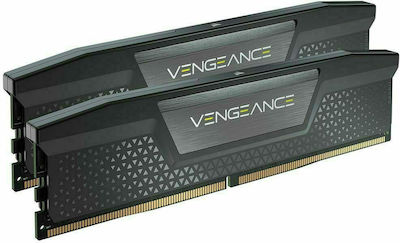 Corsair Vengeance 64GB DDR5 RAM with 2 Modules (2x32GB) and 5200 Speed for Desktop