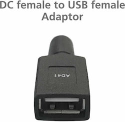 Edision 08-02-0006 DC männlich zu USB-A weiblich Edision 08-02-0006 DC männlich zu USB-A weiblich