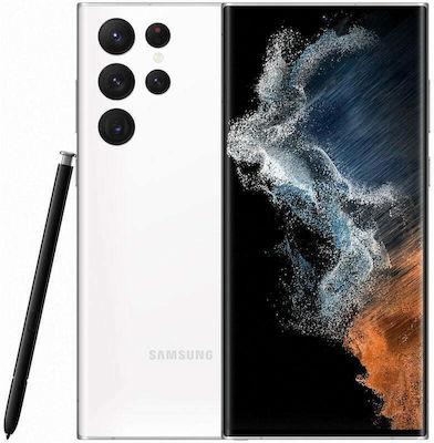 Samsung Galaxy S22 Ultra 5G Dual SIM (8GB/128GB) Phantom White