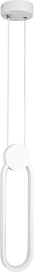 GloboStar Ildi LED Κρεμαστό Φωτιστικό 10x38εκ.