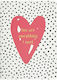 Celestino Heart Notebook B5 with Blank Pages Multicolour