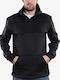Sweatshirt with Hood Black