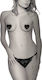 Coquette Nipple Covers Black