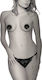 Coquette Chic Desire Circle Nipple Covers Black