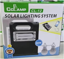 Autonomous Solar Lighting System CL-12 with Flash Light , Light System & Charger CCLAMP