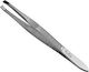 Eurostil Eyebrow Tweezer with Slanted Nose Silver 9cm