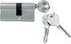 Cisa Zylinderschloss 70mm (27-43) Silber