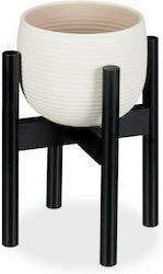 Relaxdays Adjustable Bamboo Base for Chest - Black - 4052025288211