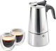 Gefu Gefu Espresso Pot 2 Cups Silver